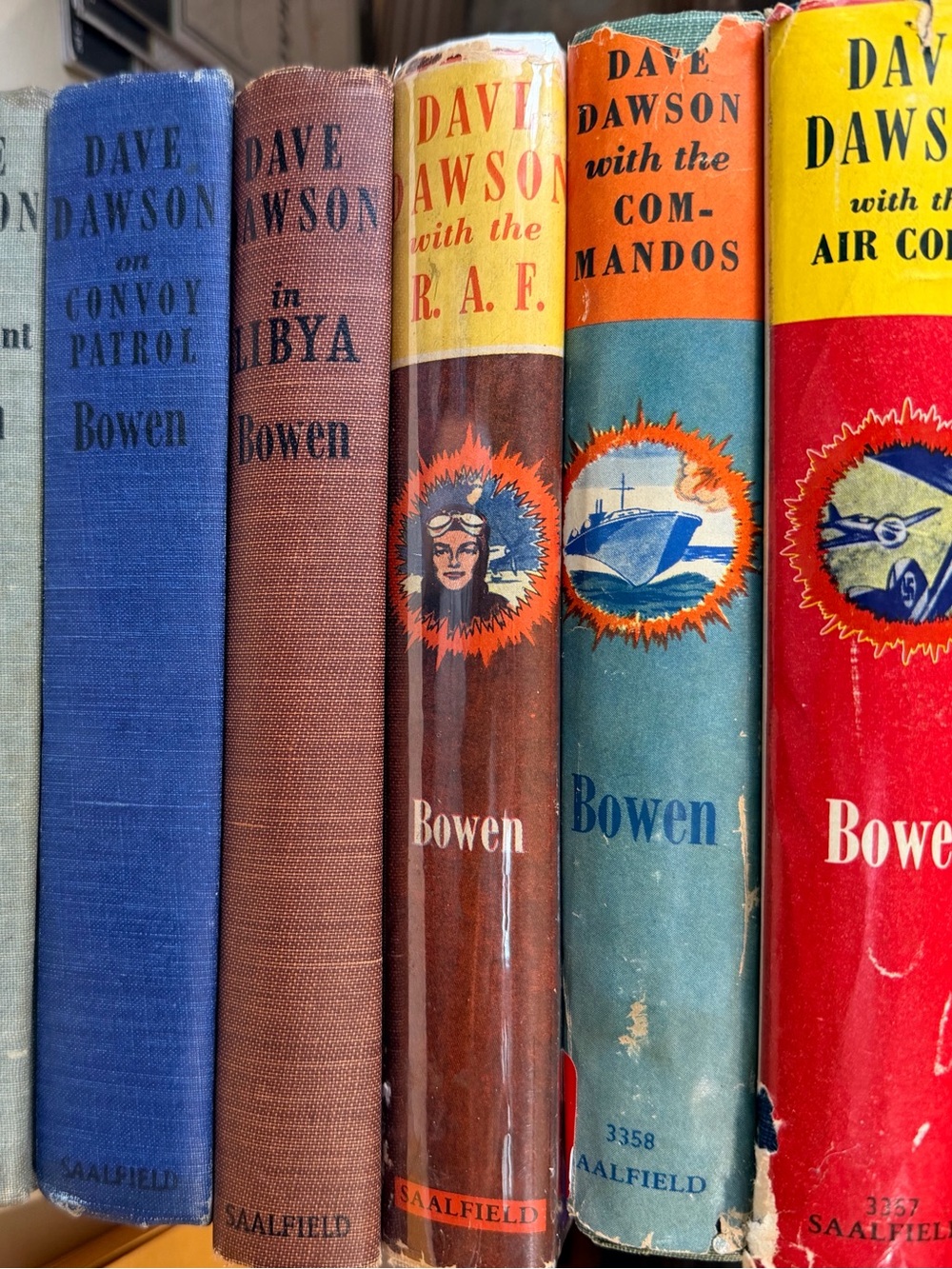 Dave Dawson War Adventure Books